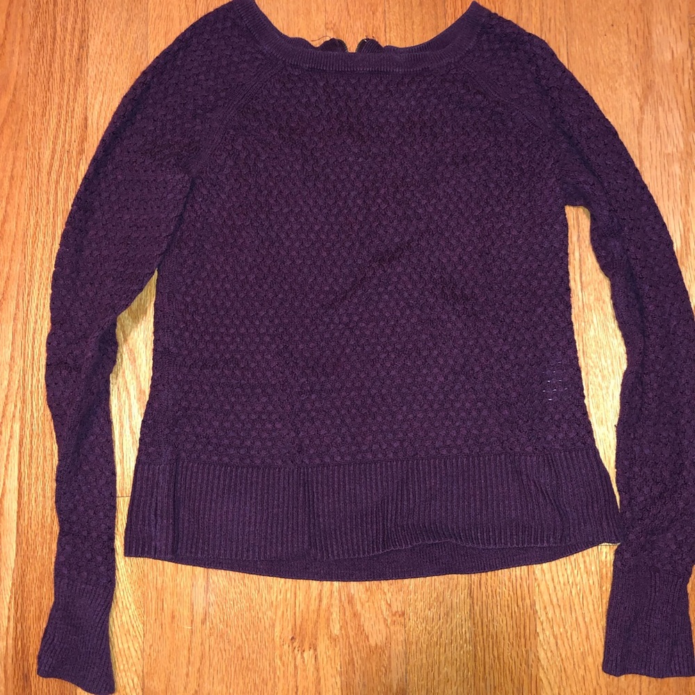Burgundy Sweater From American Eagle (small)